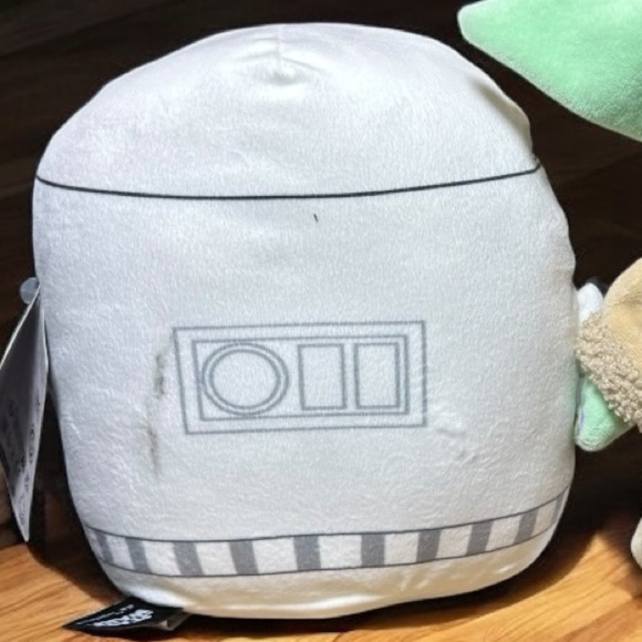 🧸 2/$18 | Star Wars Plush Set – Mattel Grogu (Baby Yoda) & Stormtrooper Toys - Picture 14 of 16